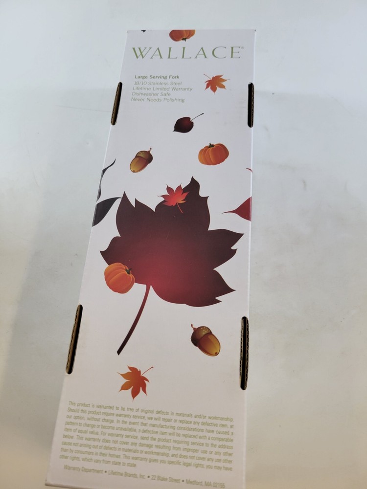 Wallace Silverplate Flatware Large Serving Fork