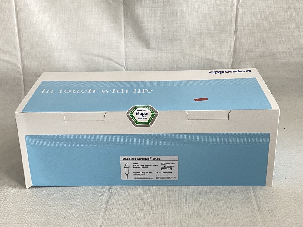 (100/Cs) EPPENDORF Biopur Combitips Advanced 50mL Pipette Tips 0030089693