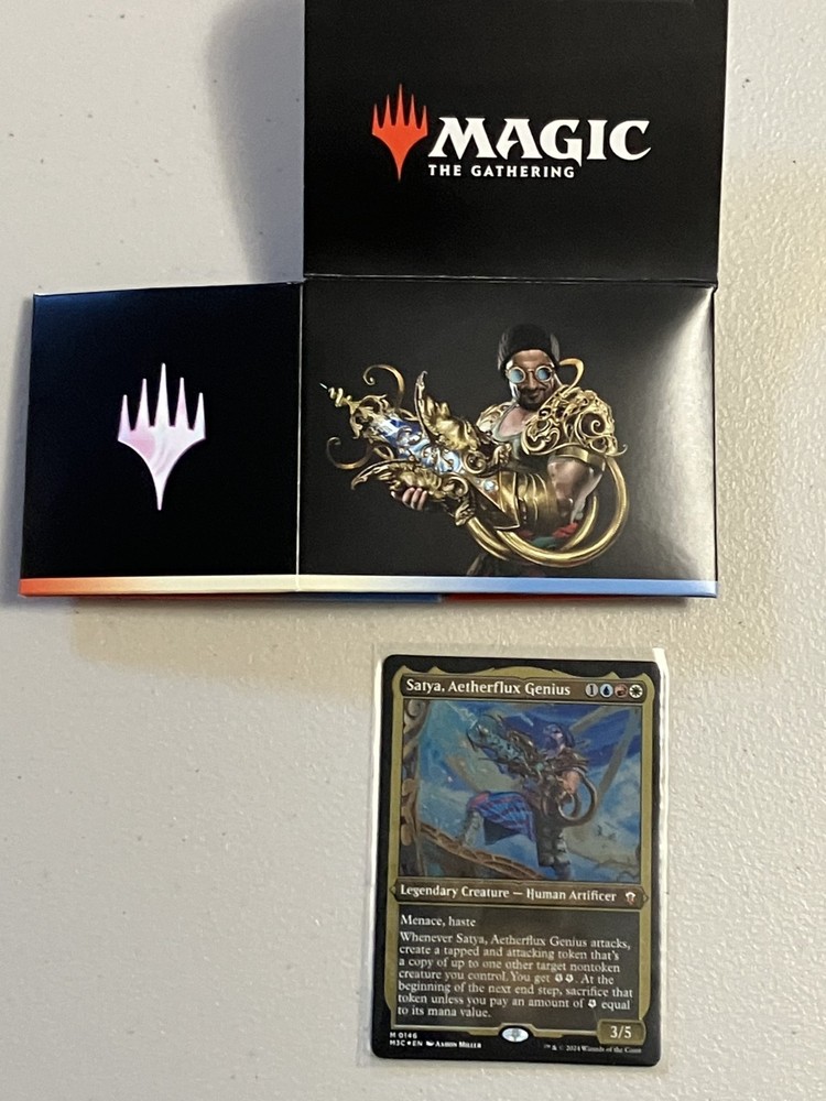 Modern Horizons 3 MTG Complete Set EMPTY Deck Box 100+ Capacity Display Card