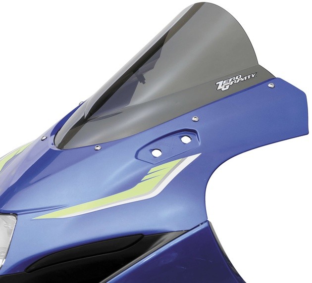 Zero Gravity Double Bubble Windscreen Smoke for Suzuki GSXR1000 2017-2019