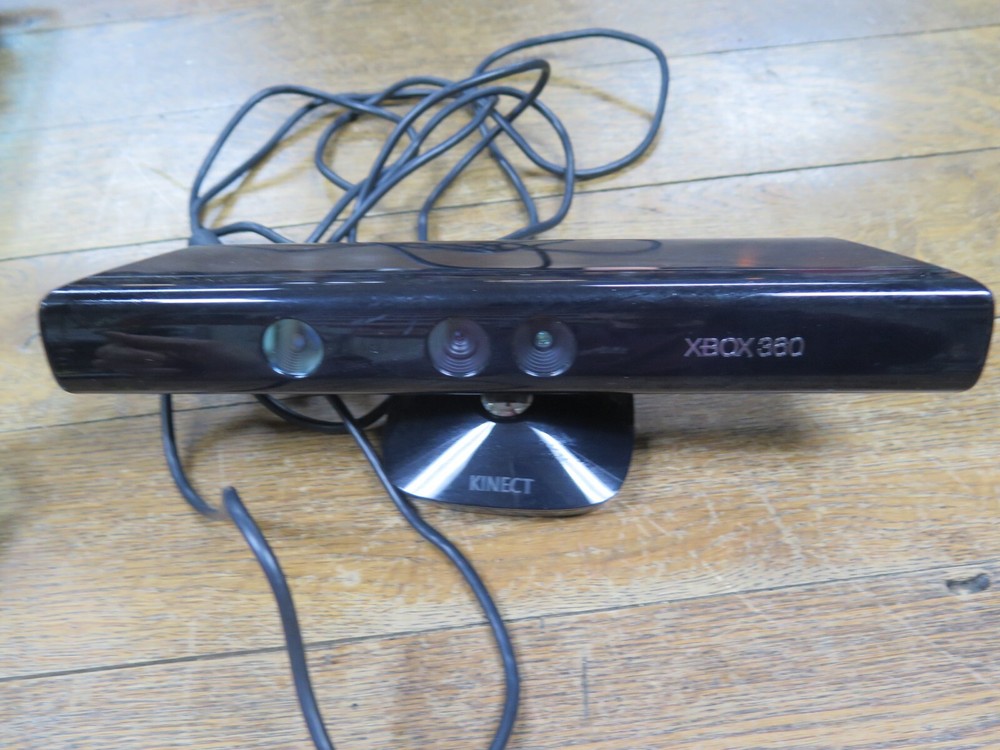 Microsoft 1414 Xbox 360 Kinect Sensor Bar Only - Black - Tested Working