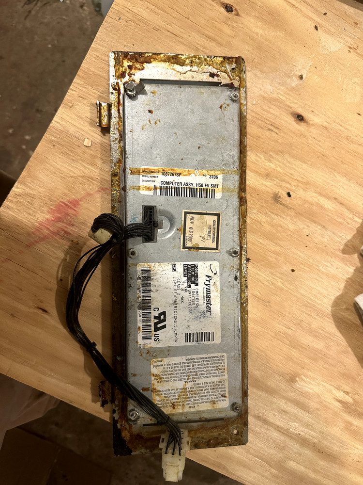 Frymaster Computer Control Panel Model # CM8501SM / working