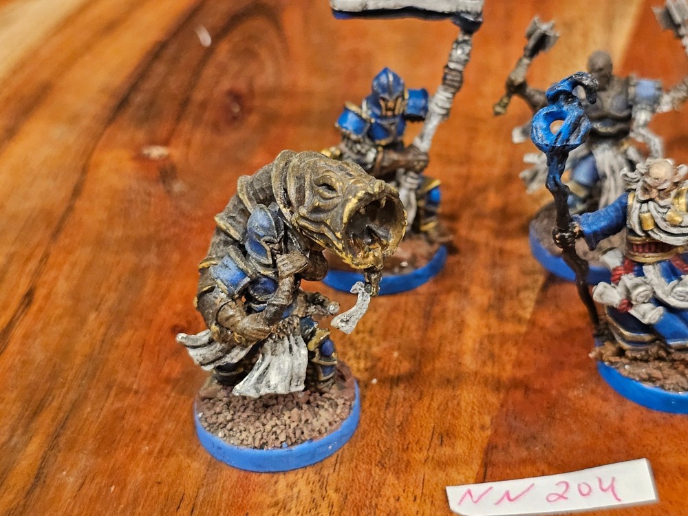 FFG Runewars Miniatures Game Daqan - Infantry Command Unit Expansion Painted