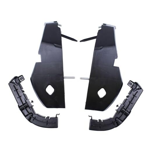 Front Driver and Passenger Side Bumper Bracket for Dodge Challenger 2008-2014