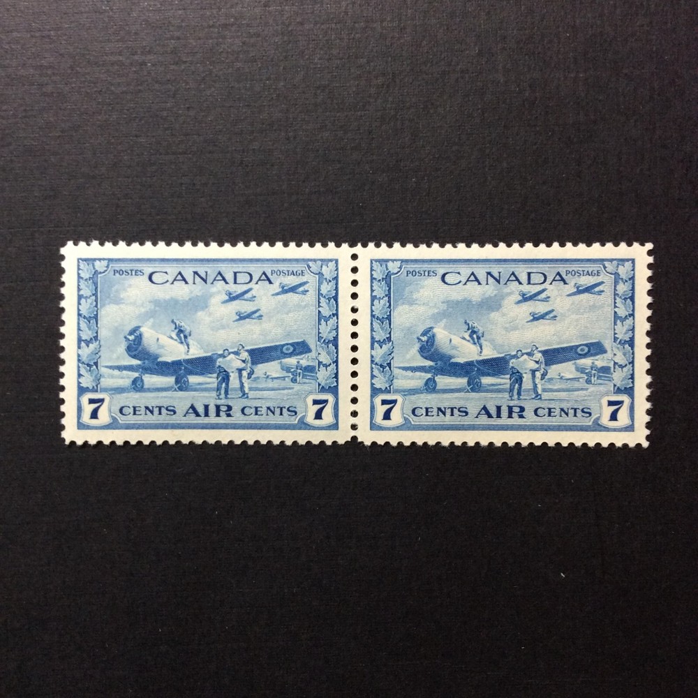 BroadviewStamps Canada #C8 pair MNH VF.