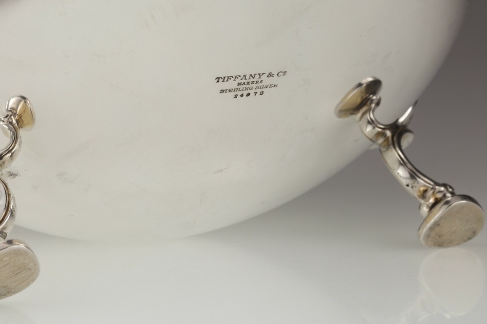 Tiffany Makers Sterling Silver Large Monteith Bowl Gorgeous Condition!