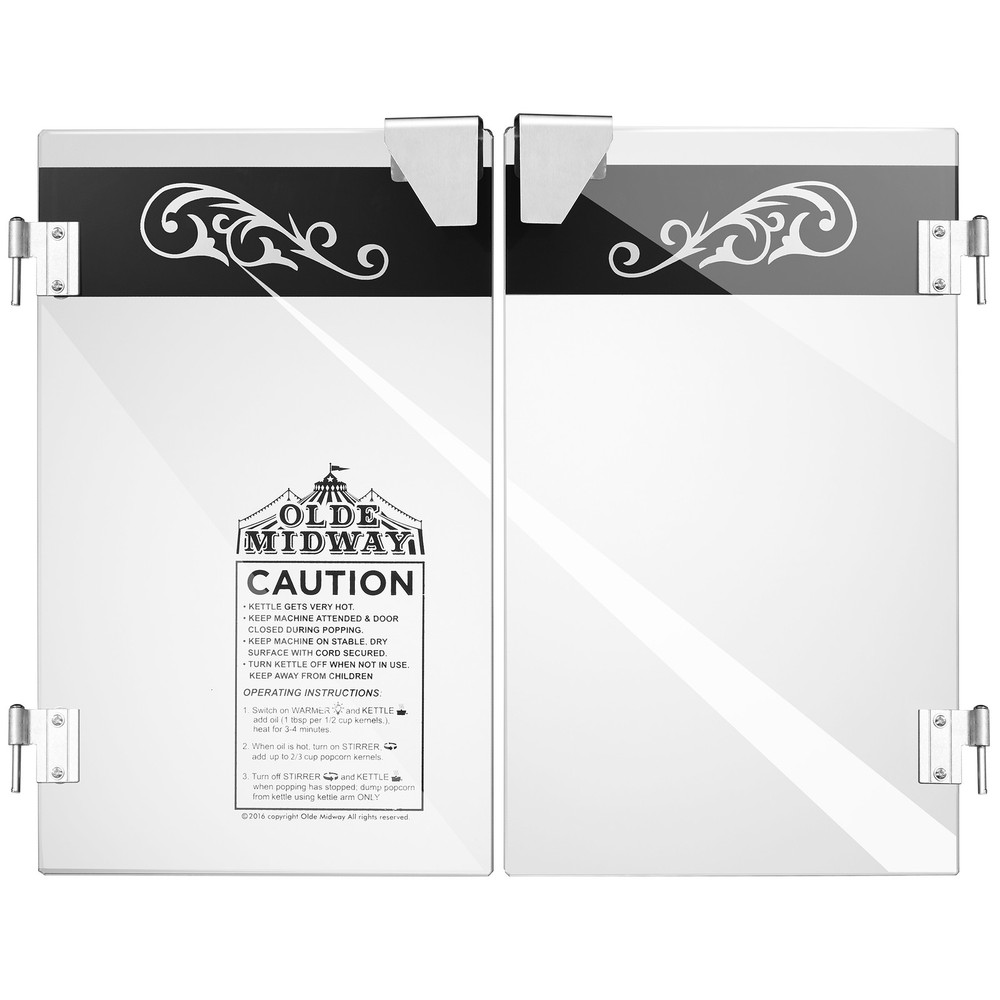 Olde Midway Commercial Popcorn Machine Door Replacements