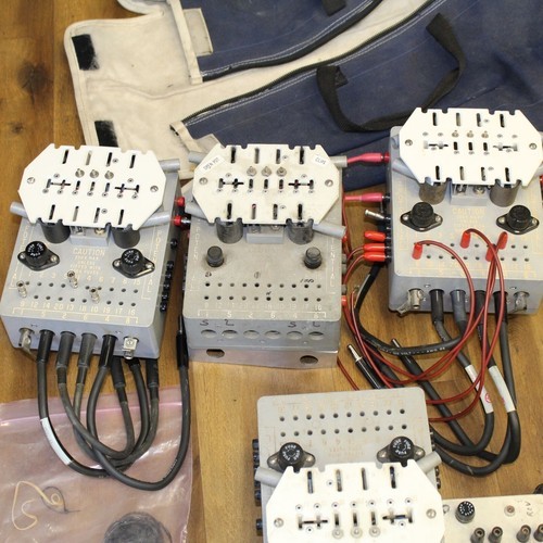 Multi-Amp E-Z Test Meter Test Jacks & Cables Mix Power Lot Bundle