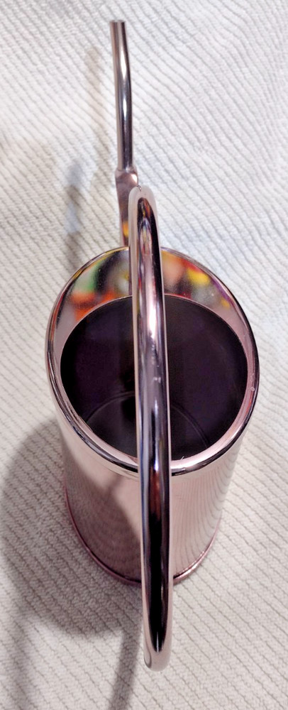 Polished Copper-look petite watering can