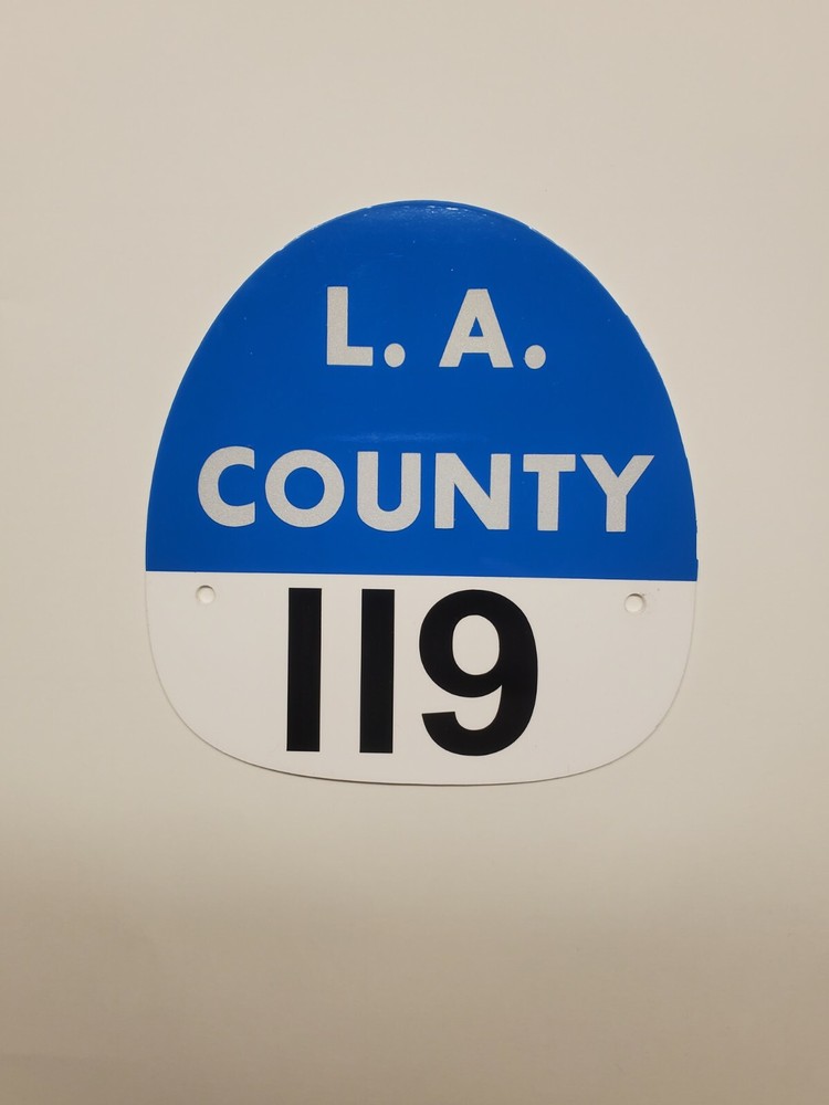 LA COUNTY 119 FIRE HELMET SHIELD