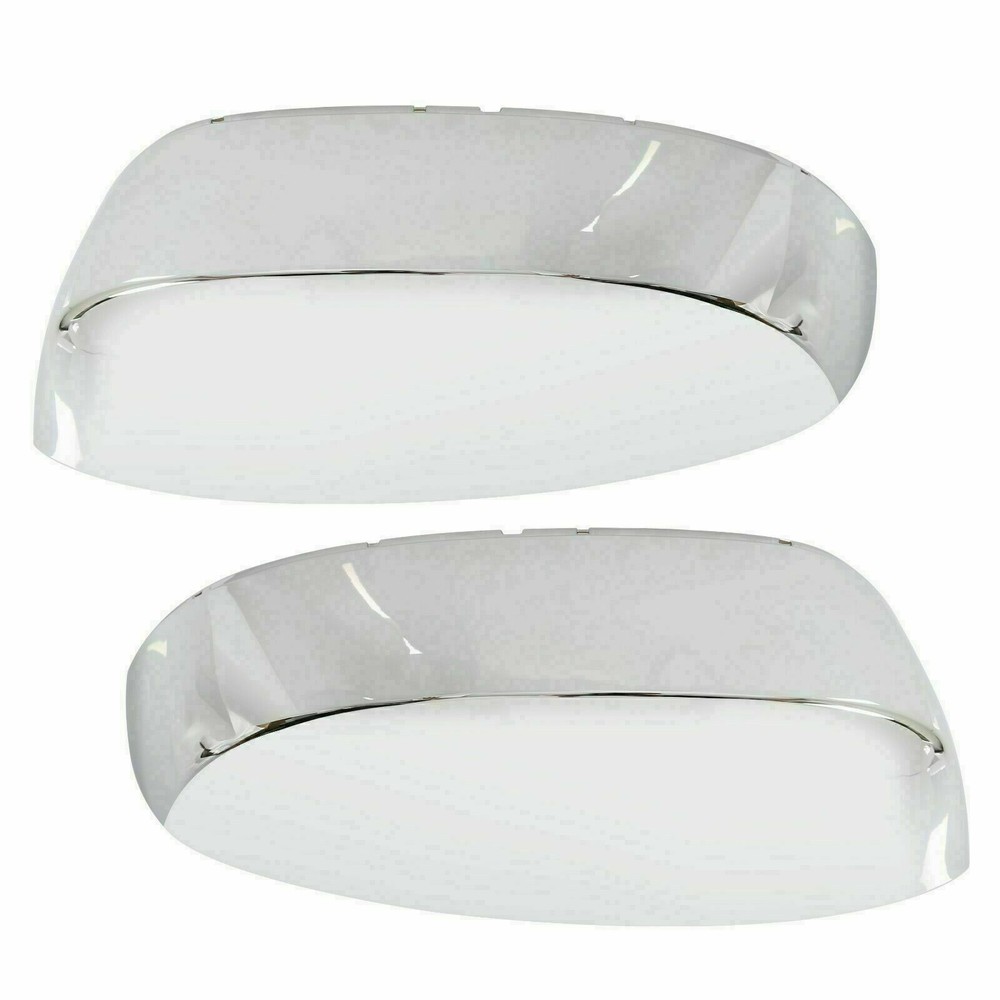 For 2007-2013 Chevy Silverado / GMC Sierra CHROME Mirror Covers Replacement