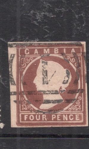 Gambia 4d interesting reference copy (8diq)