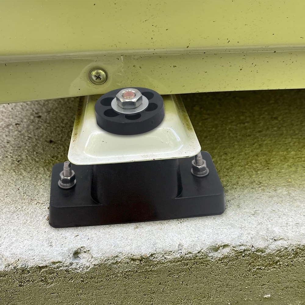 Mini Split Pad 4-Pack Rubber Vibration Isolators for Air Conditioners
