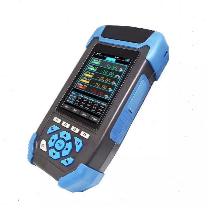 Precise Optical Power Meter Tester A Type OPM VFL Mode with Range -80-+10dBm