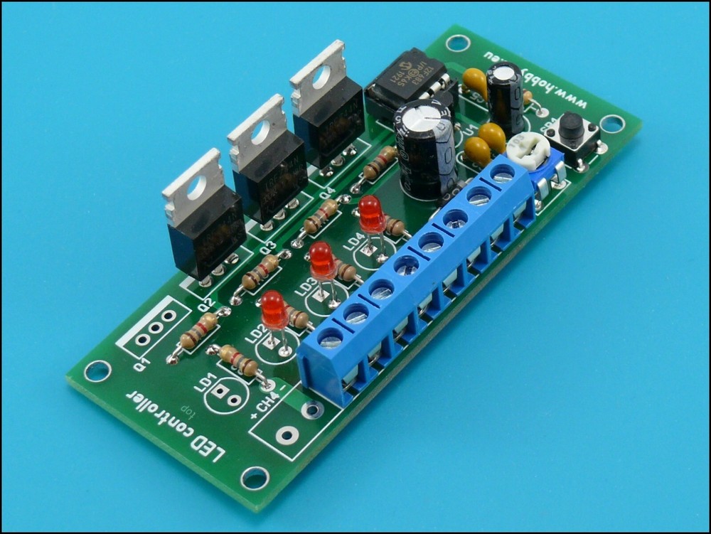 3 Channel LED Controller Chaser Light Show Strobe Strip Microcontroller - HK9983