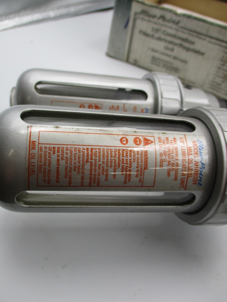 Blue Point 1/2" Combination Filter/Lubricator/Regulator Unit