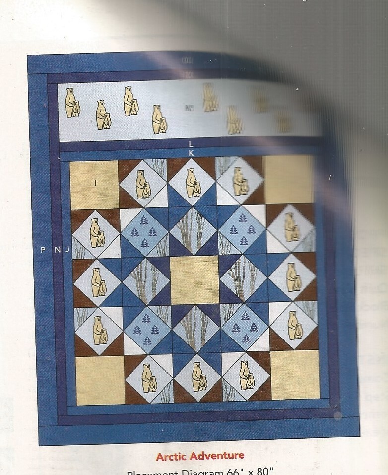 L0605 ARCTIC ADVENTURE QUILT PATTERN/INSTRUCTIONS