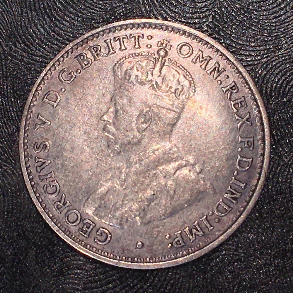 1934 Australia Threepence - High Quality Scans #E893