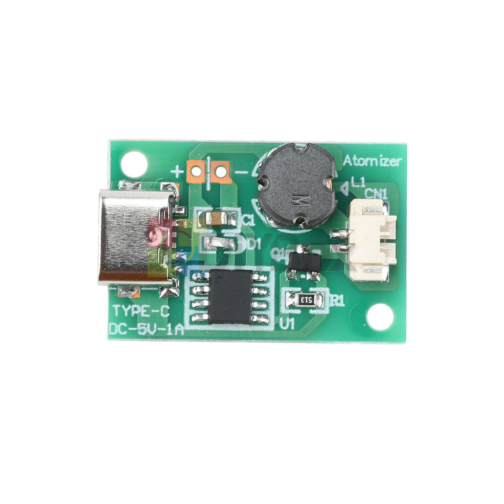 DIY Type-C Ultrasonic Mist Maker Atomizing Module Humidifier With Atomizer Sheet