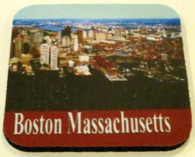 Boston Massachusetts Coaster SKU #1010