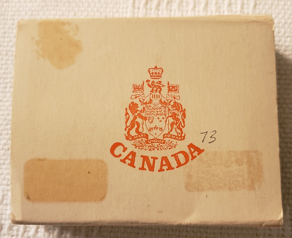 1973 Canada RCMP MOUNTIE SILVER Dollar ORIGINAL PACKAGING