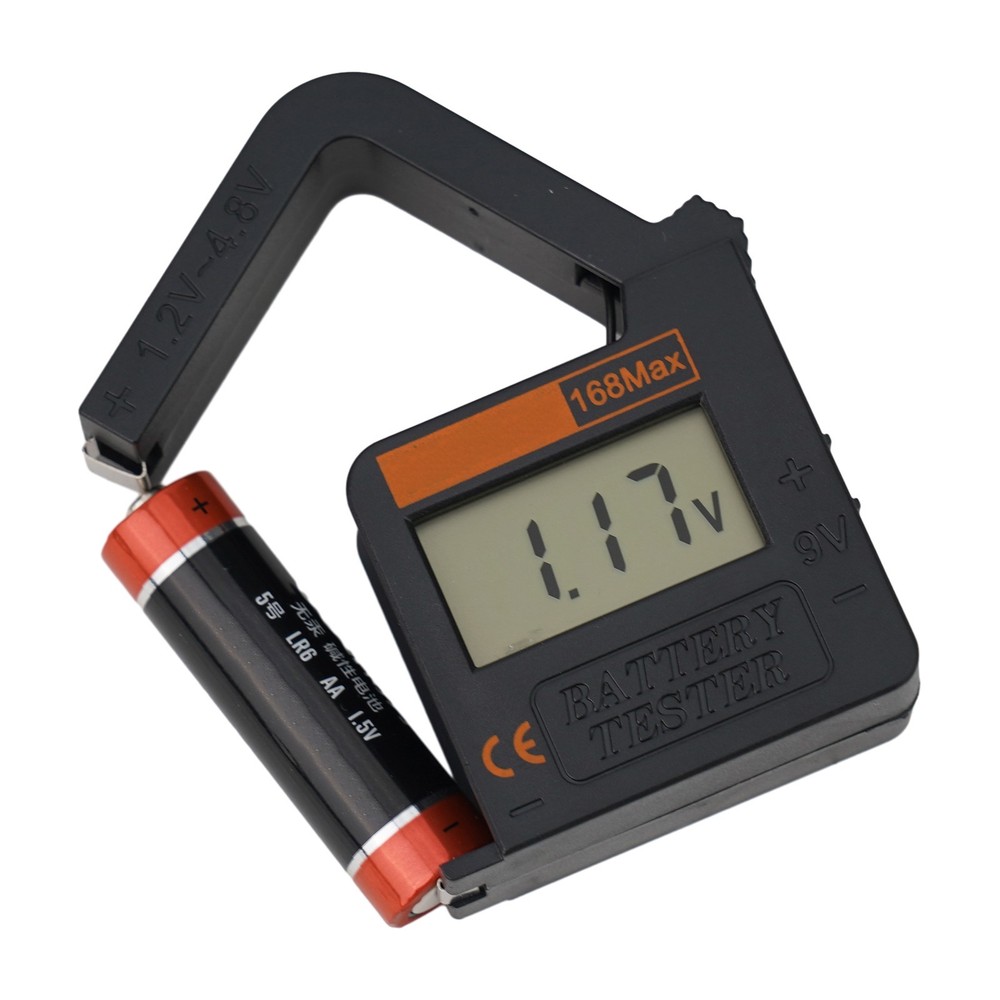 Practical Battery Tester Portable Digital Battery Digital Display Screen