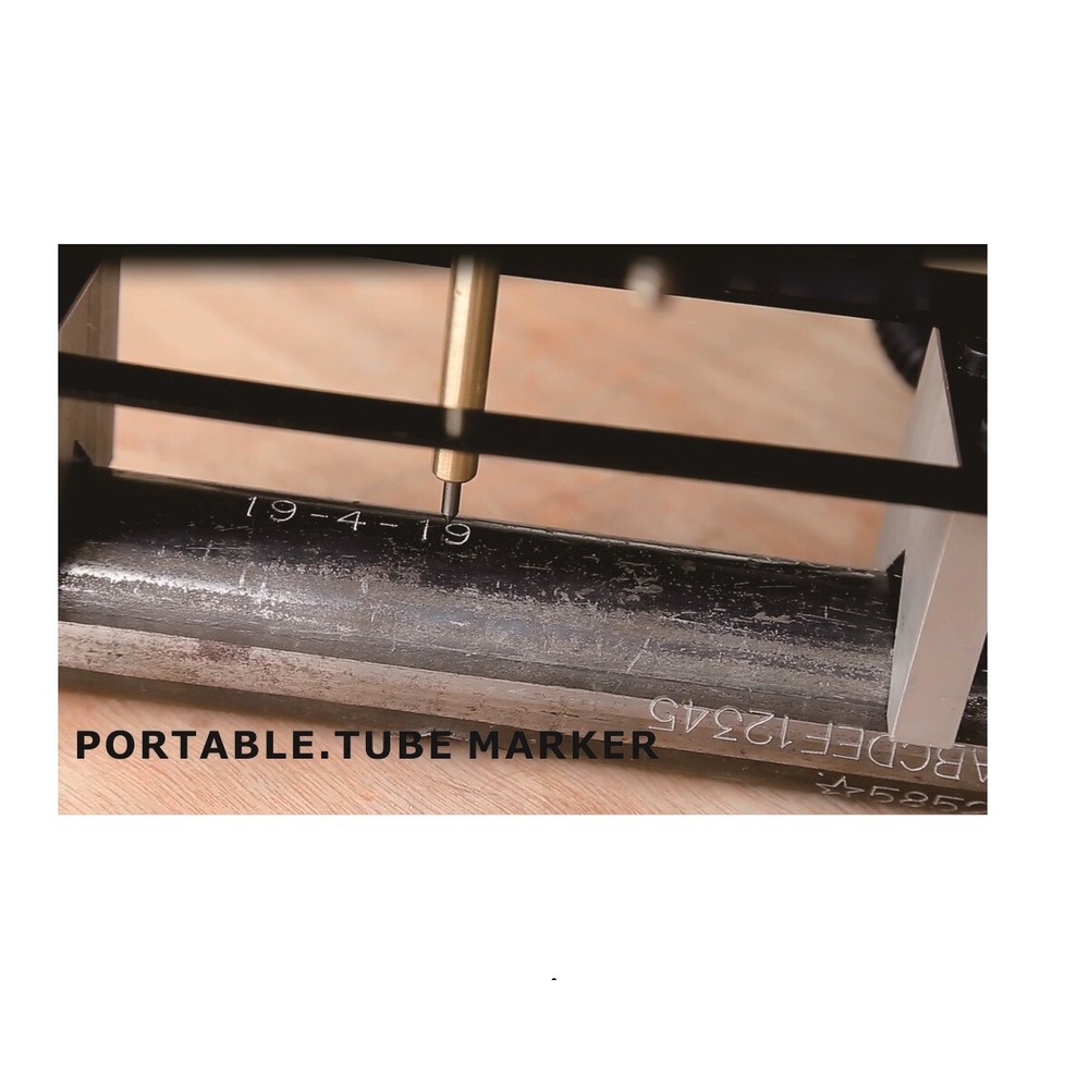 Portable Handheld Pneumatic Dot Peen Marking Machine for VIN Code 80mmx25mm