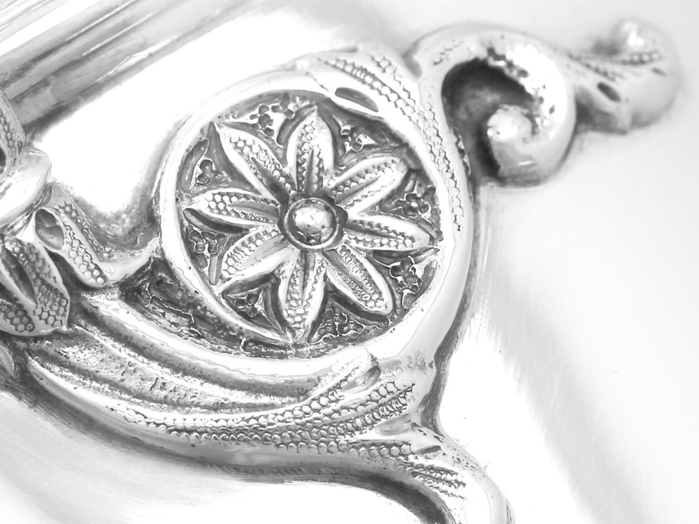 Sterling Silver Bottle Coaster - Antique George V