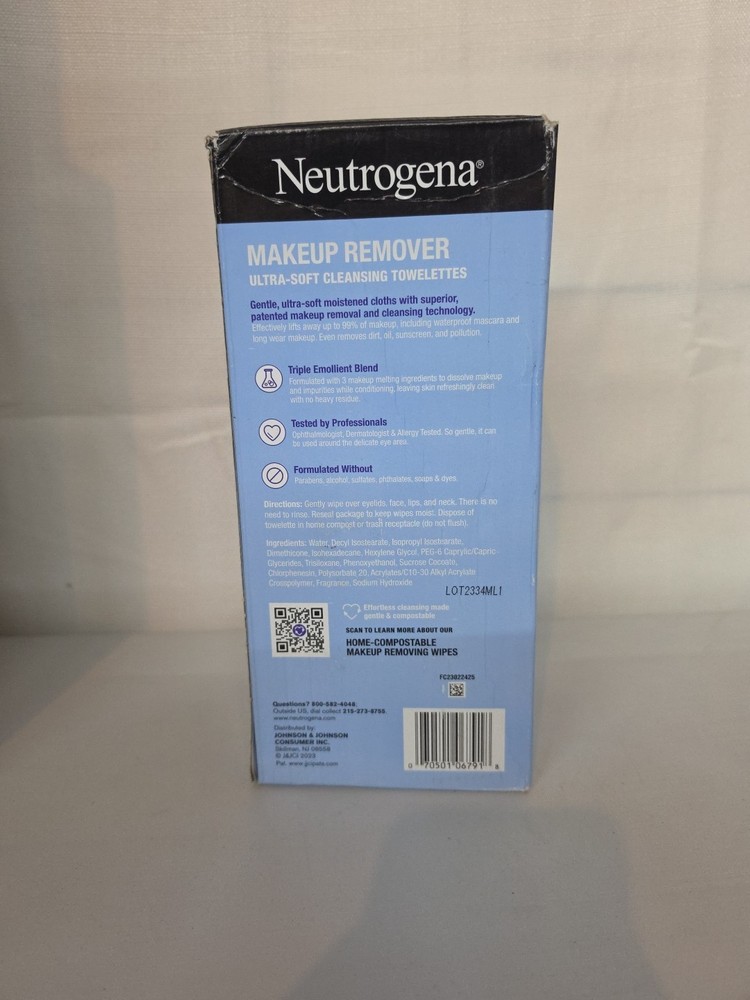 Neutrogena Value Pack Makeup Remover Wipes 125 Count