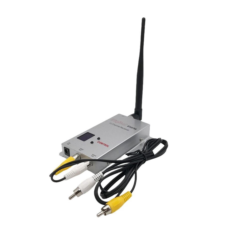 Long-Range Wireless Audio/Video Transmitter-Receiver Surveillance Accessories