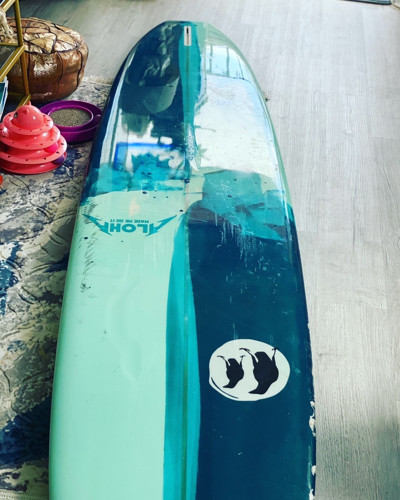 Two Crows Longboard surf board used