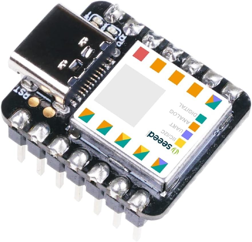 Compact Seeeduino XIAO Microcontroller: 32-bit SAMD21 with USB Type-C Interface