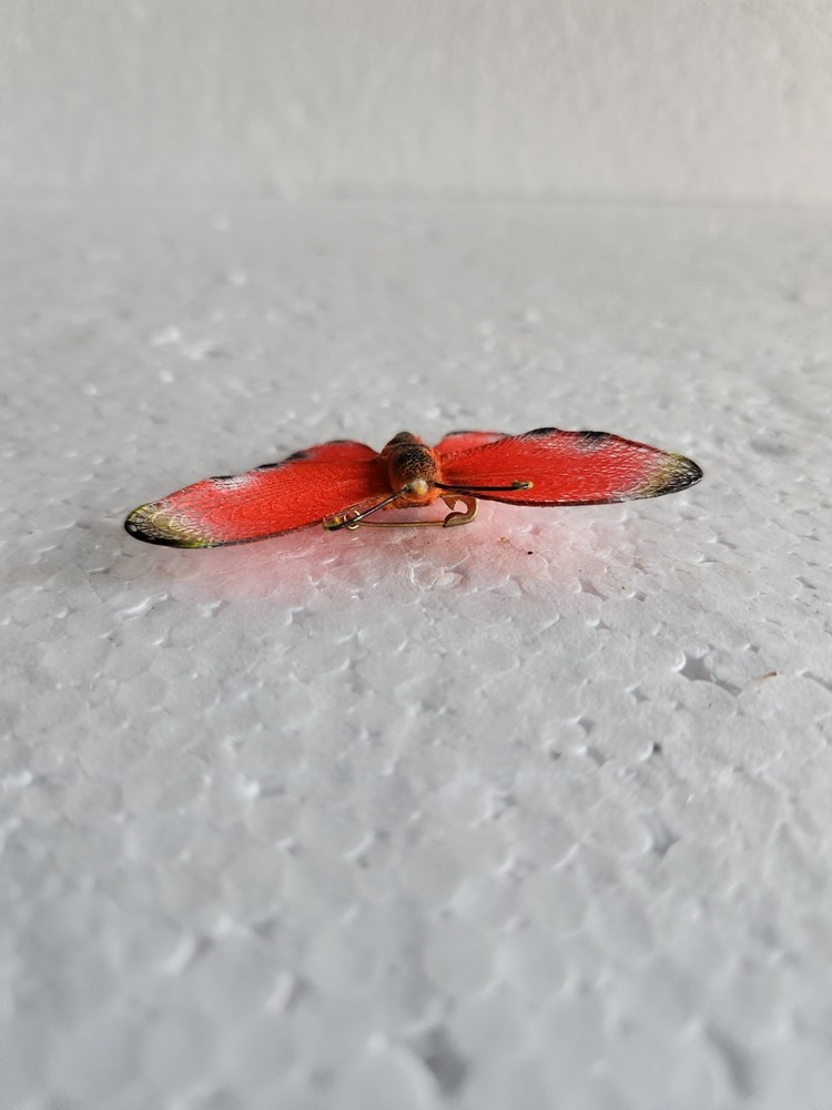 Butterfly Pin • Bright Orange