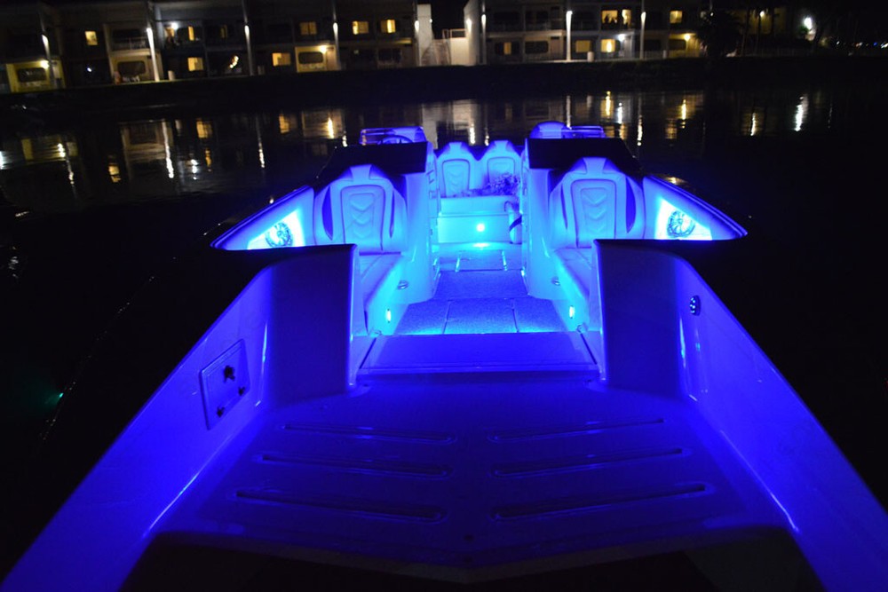 Blue LED Pool Billiard Table Lighting KIT - light your pool table Felt - BRIGHT