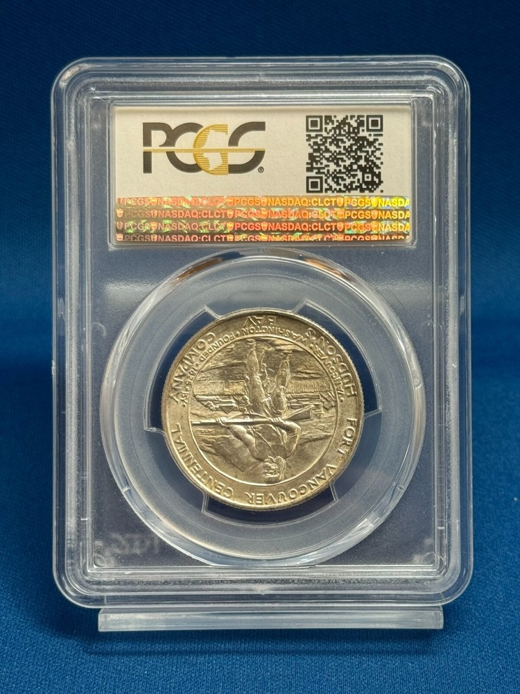 1925 Vancouver Half Dollar Commemorative Half Dollar PCGS MS65