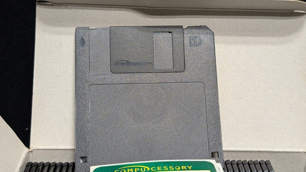 Compucessory 3.5 Diskettes IBM formatted 43 Count With Labels