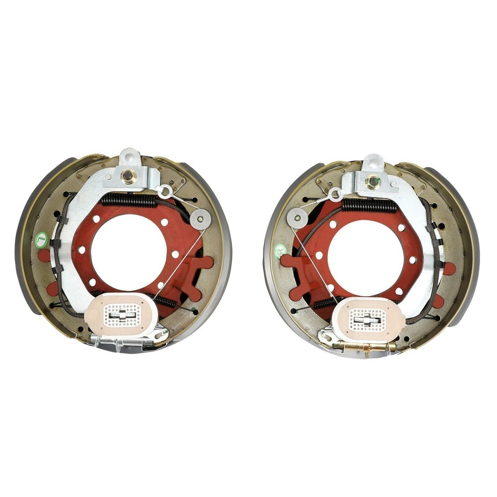 2pcs 12-1/4x4" 10K HD Electric Backing Plate 10000 Trailer Brake Fits Dexter US