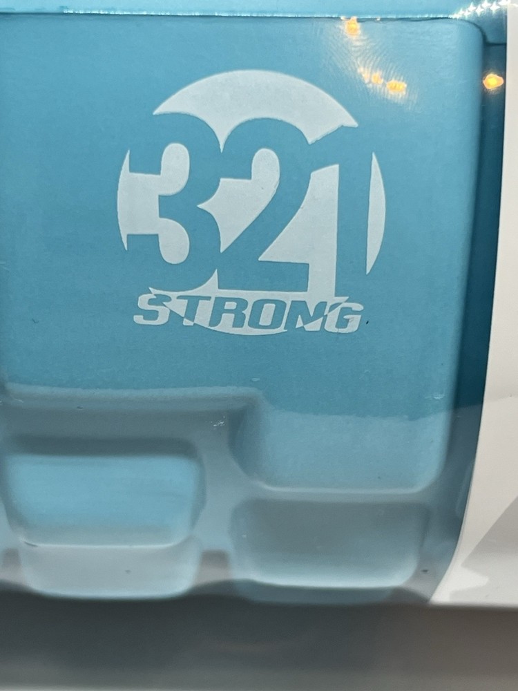 321 Strong Recovery Foam Roller – Medium Density – 13” Aqua Blue