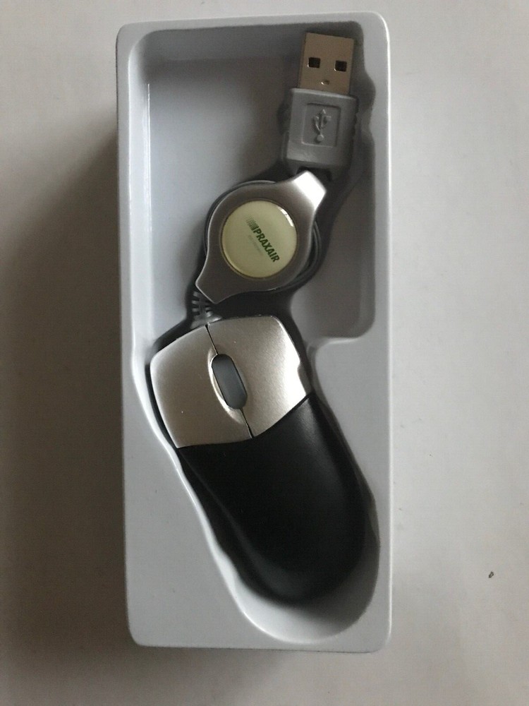 Hwazu e-mice precise optical sensor mouse with retractable cable