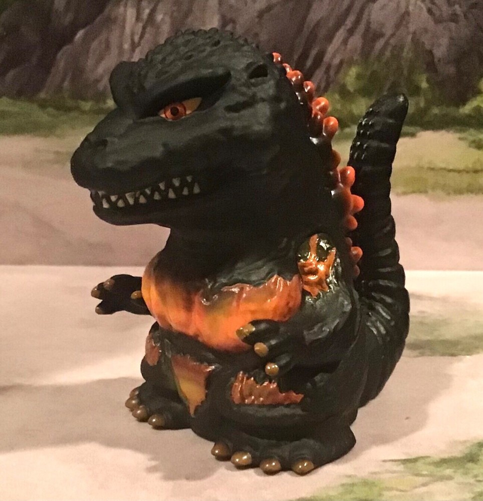 GODZILLA BURNING SD VINYL FINGER PUPPET FIGURE