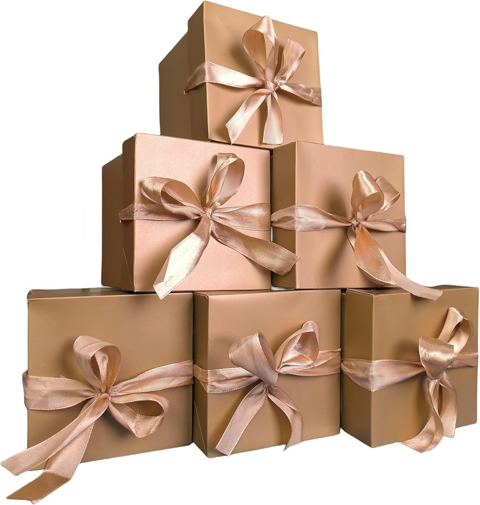 12 Pack Gift Boxes with Lids,Nested Squared Boxes with Lids for Fathers Day, ...