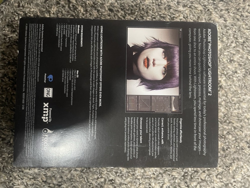 Adobe Photoshop Lightroom 2 Retail Version Windows & Mac | Upgrade