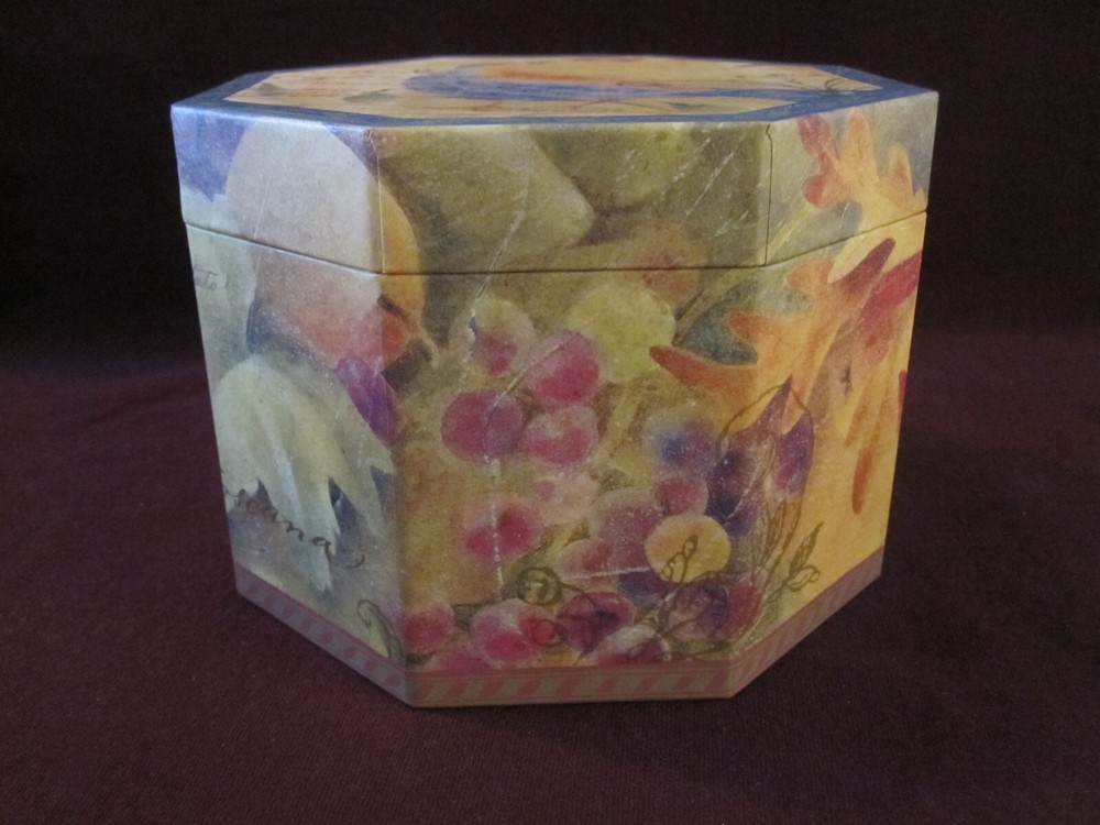 Set/3pc. Brenda Walton Octagon Nesting Boxes. Toscana