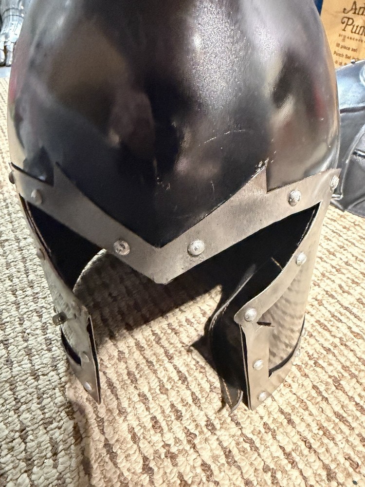 Blackened Suit Of Armor