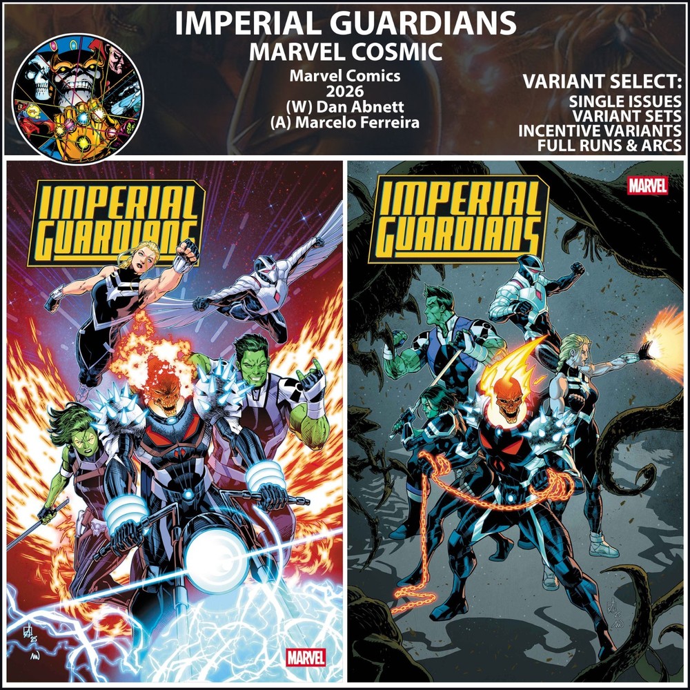 Imperial Guard (2026) #1 2 Marvel Comics COVER SELECT