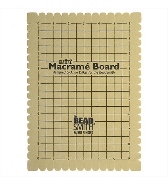 Anne Dilker MACRAME Board & Accessories~ 2 Sizes Available Durable Foam Notched