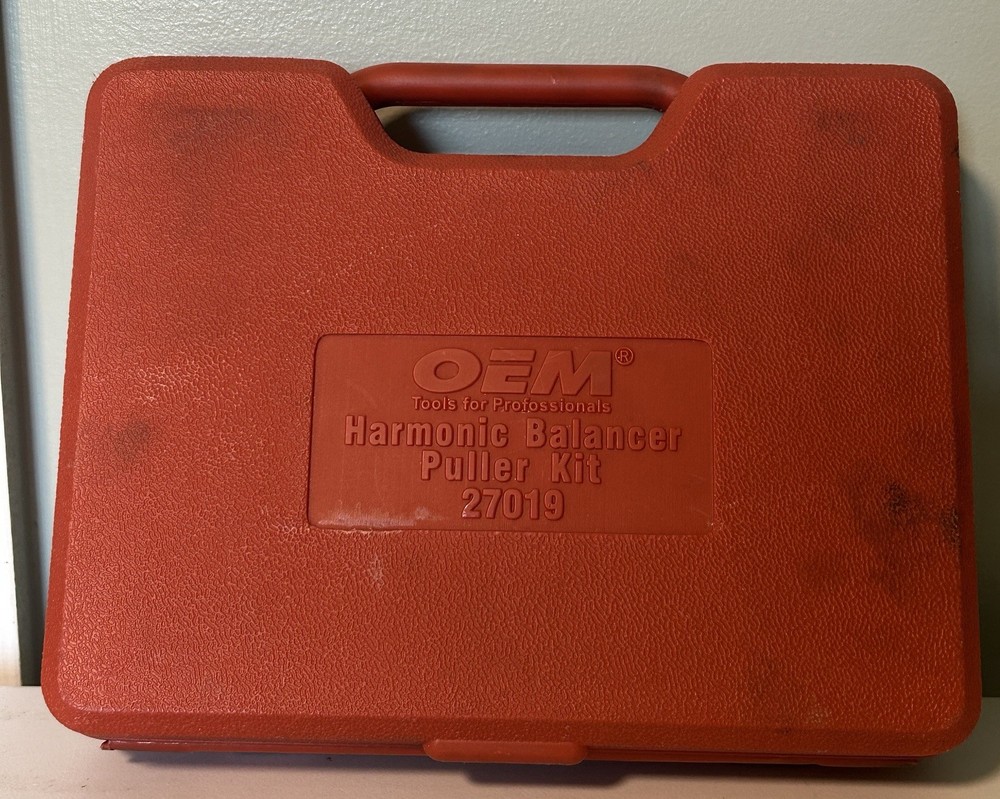 OEM Tools 27019 Harmonic Balancer Puller Kit Works Great