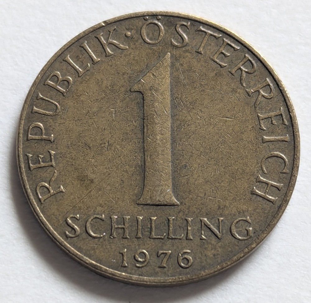 Austria, 1976, 1 Shilling