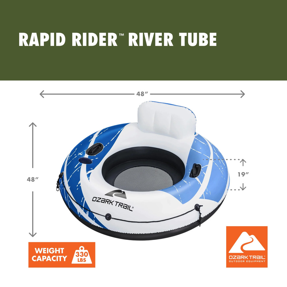 Rapid Rider Single River Tube 48"