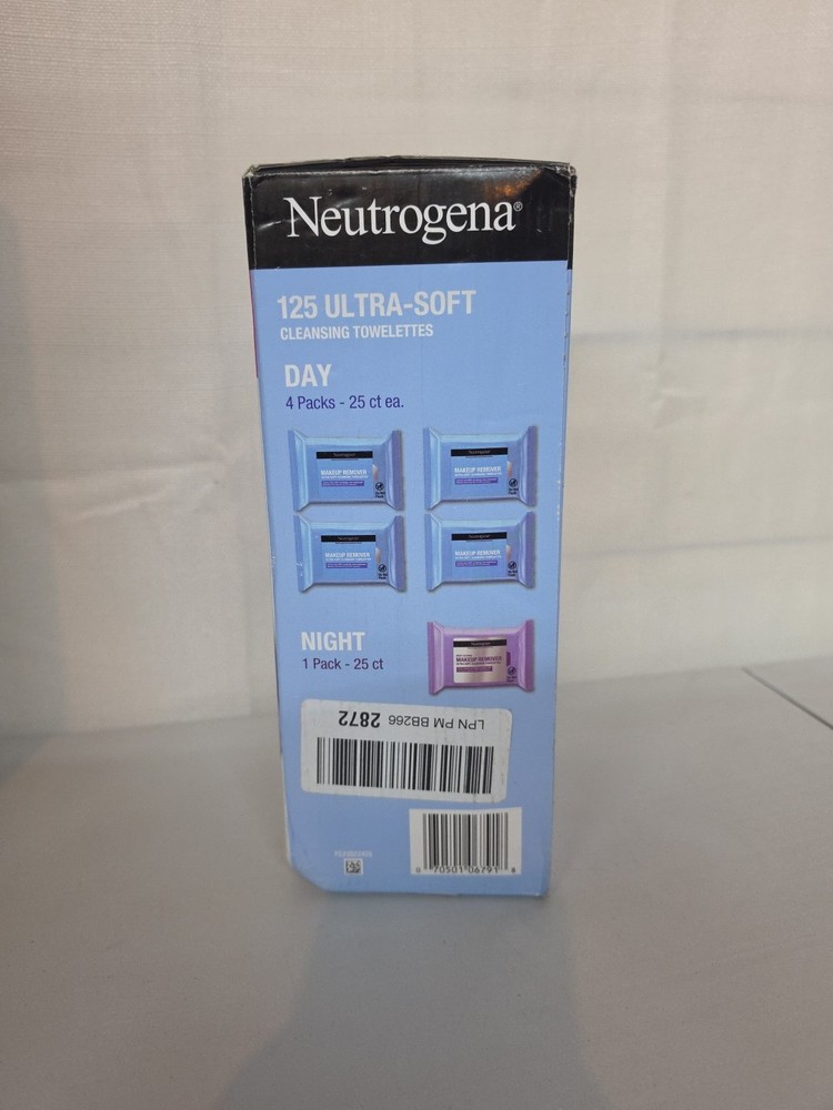 Neutrogena Value Pack Makeup Remover Wipes 125 Count